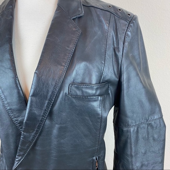 Vintage Andre De Leure Jacket Leather - Picture 2 of 13